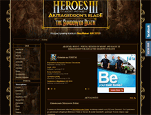 Tablet Screenshot of heroes3.eu