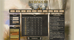 Desktop Screenshot of heroes3.cz