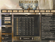 Tablet Screenshot of heroes3.cz